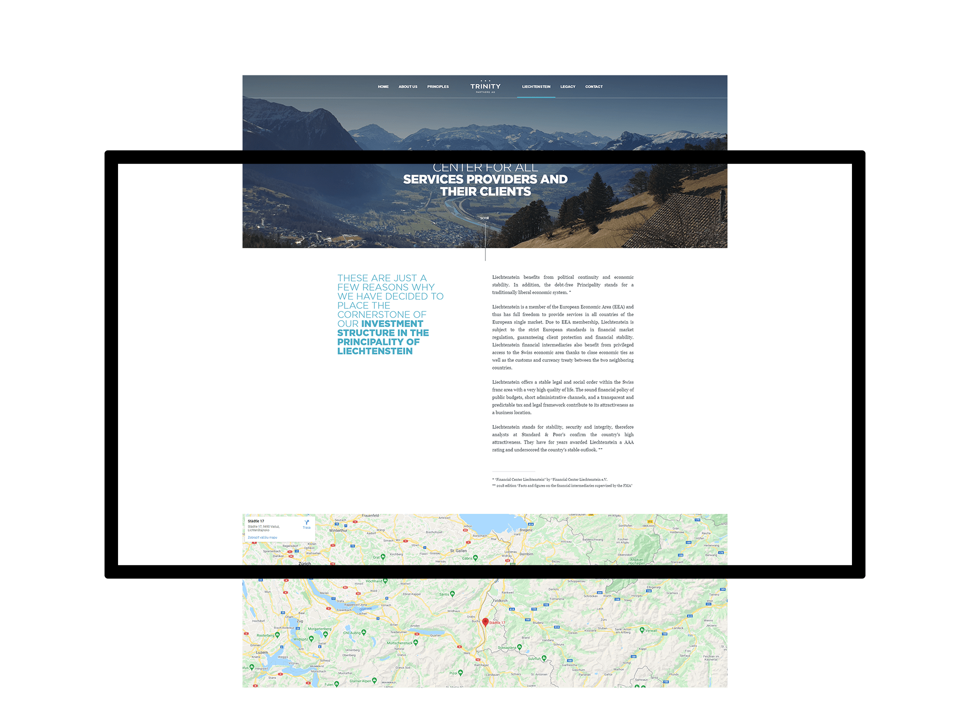 Trinity partners Web